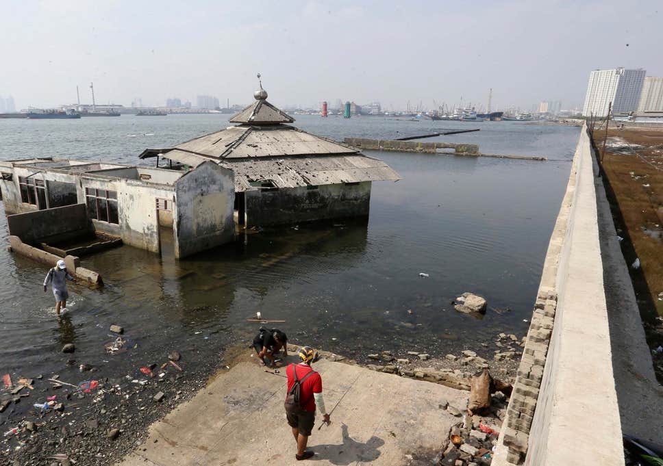 Indonesia s capital city  Jakarta  is sinking  Afrinity 